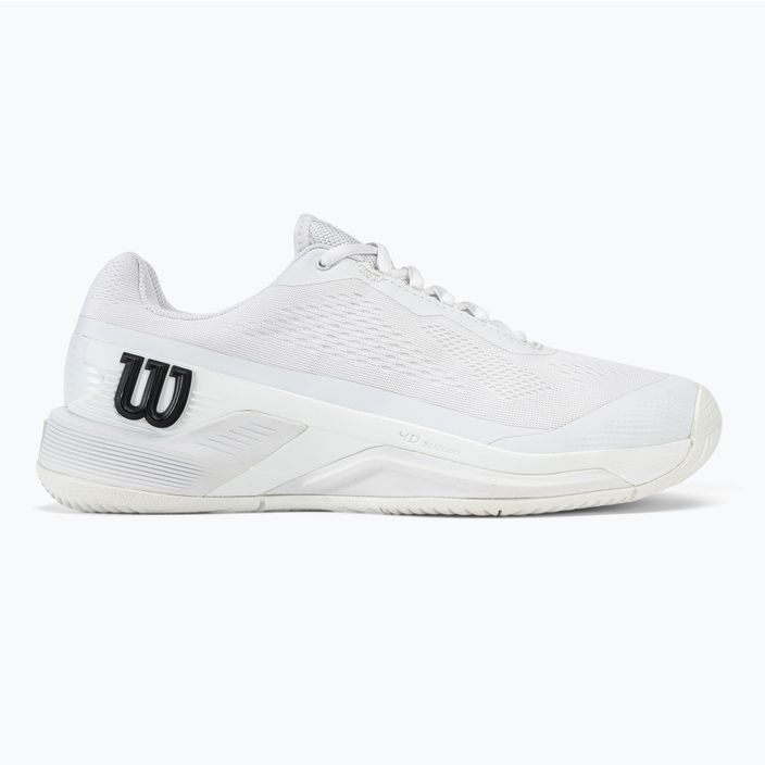 Încălțăminte de tenis pentru bărbați Wilson Rush Pro 4.0 white/white/black 2