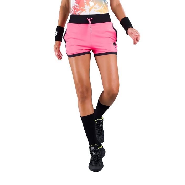 Pantaloni scurți de tenis HYDROGEN Tech pentru femei, roz TC1000723