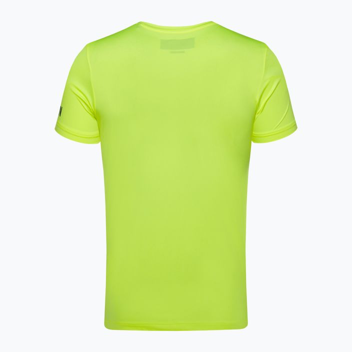 Tricou de tenis galben fluorescent pentru bărbați HYDROGEN Basic Tech Tee 5