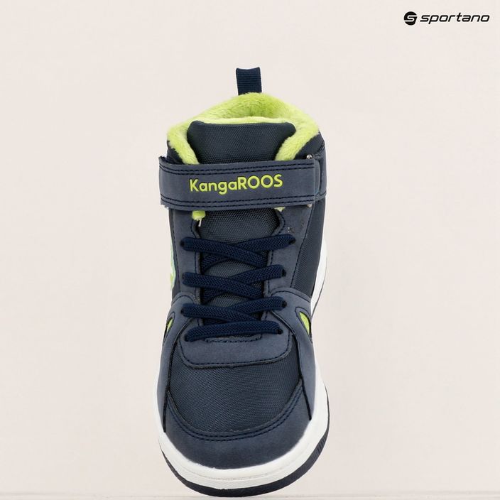 Încălțăminte pentru copii KangaROOS K-CP Kalley II EV dk navy / lime 9