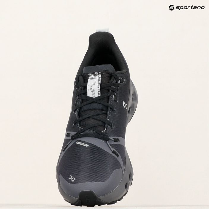 Încălțăminte de alergare pentru bărbați  On Running Cloudsurfer Trail Waterproof black/eclipse 7