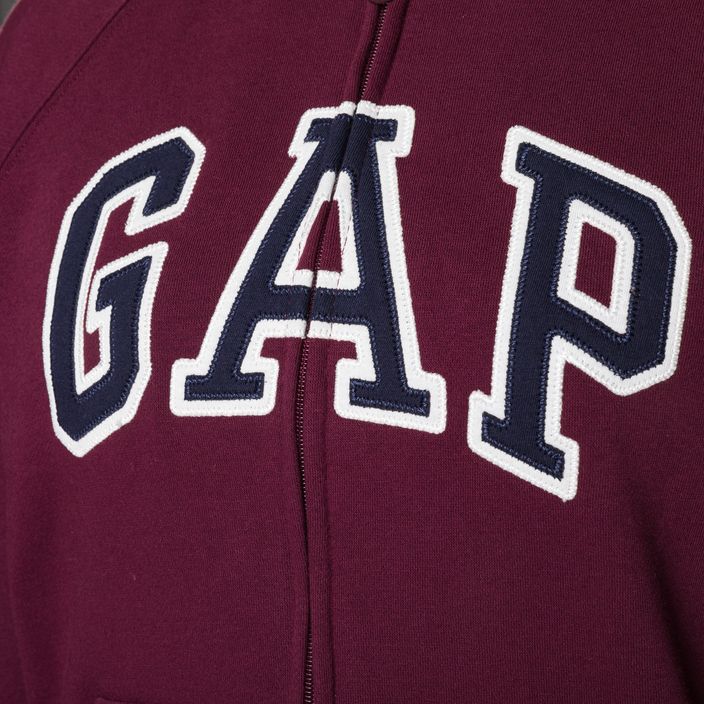 Bluză pentru femei GAP V-Gap Heritage FZ HD ruby wine 4