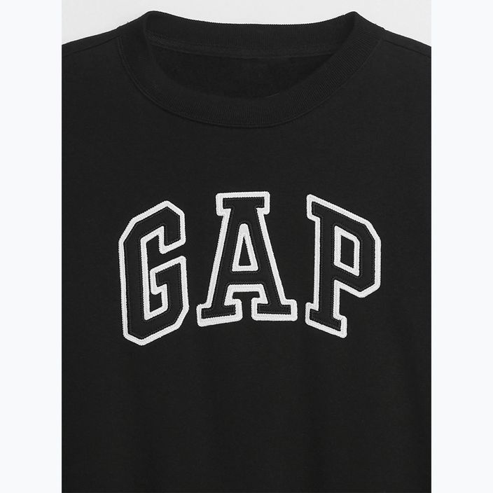 Bluză pentru femei GAP V-Gap Heritage Crew true black 2