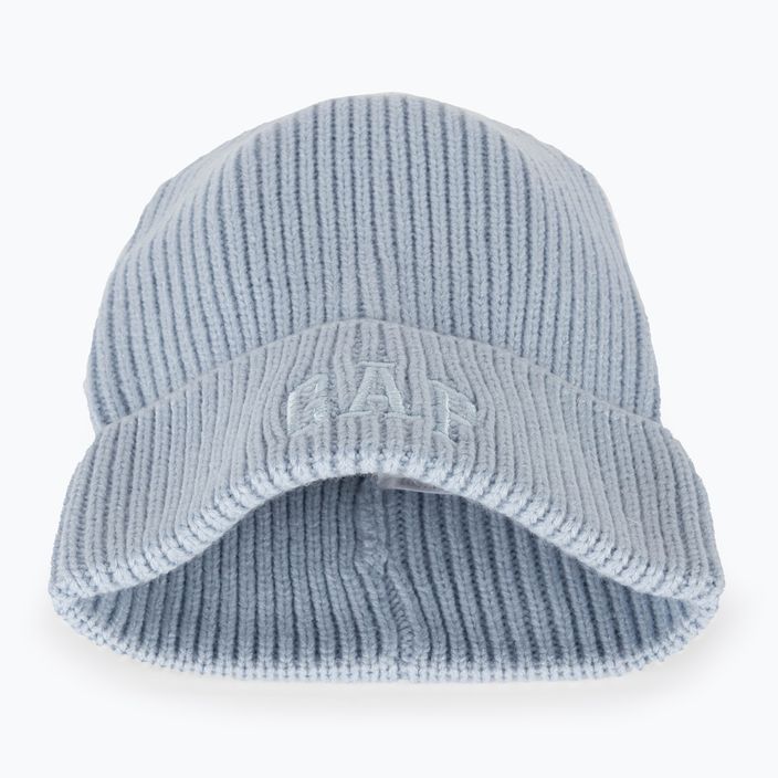 Șapcă pentru femei GAP V-Logo Beanie ice blue 740 4