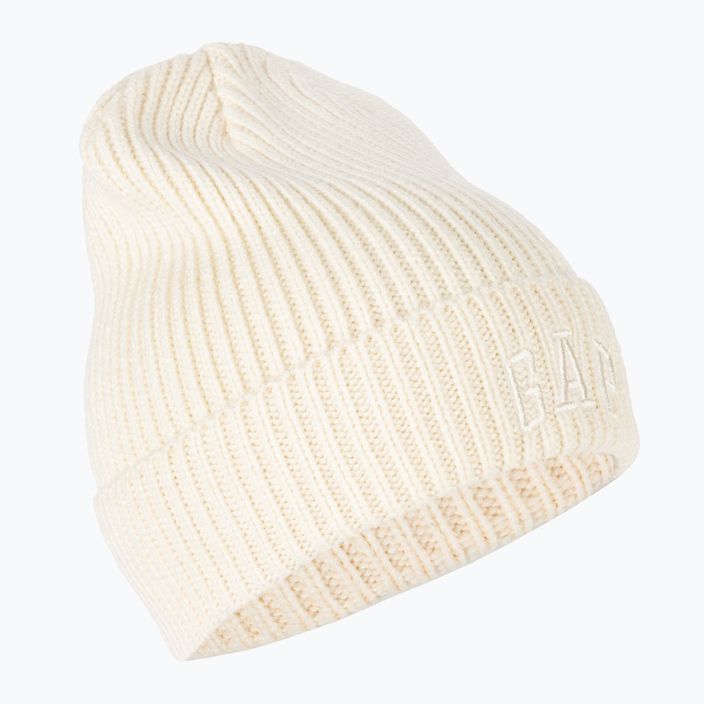 Șapcă pentru femei GAP V-Logo Beanie ivory frost 2