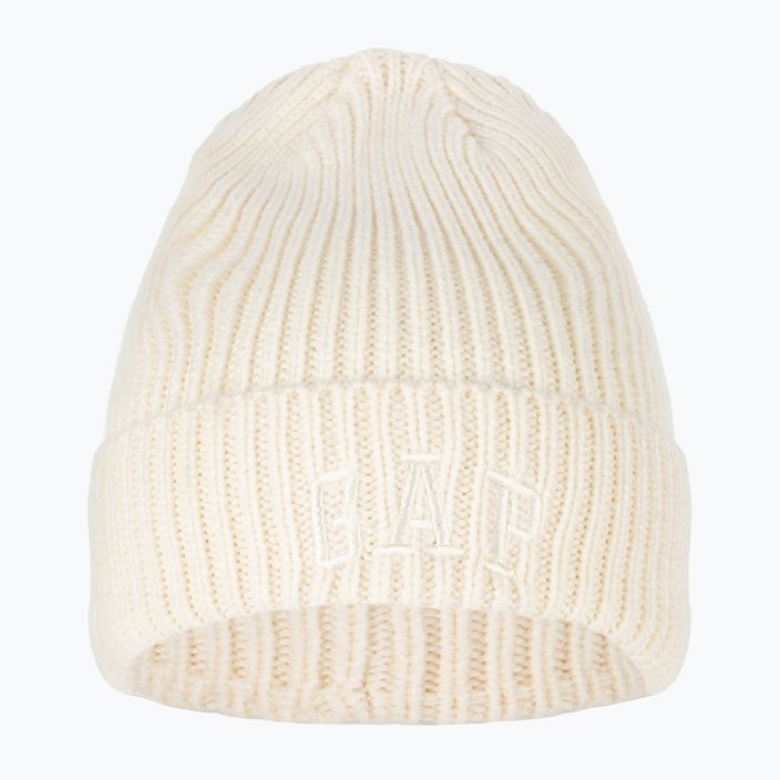 Șapcă pentru femei GAP V-Logo Beanie ivory frost 3