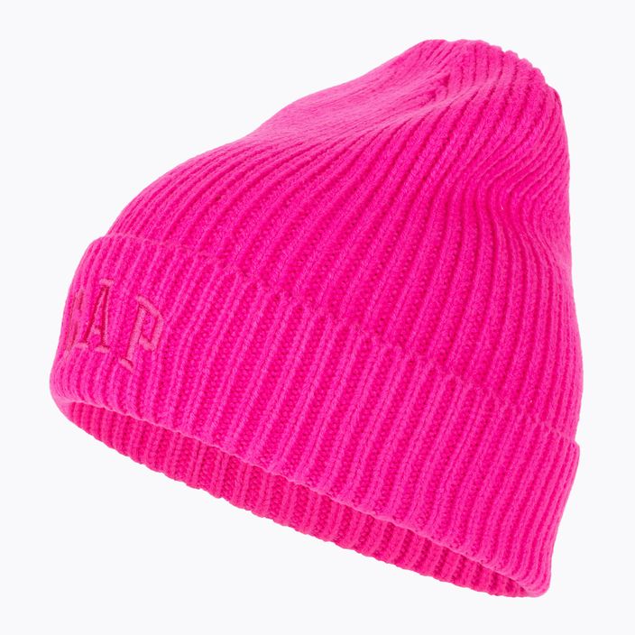 Șapcă pentru femei GAP V-Logo Beanie standout pink 3