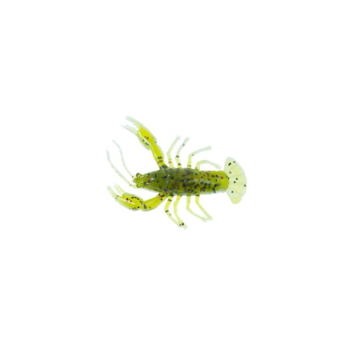 Momeală de cauciuc Relax Crawfish 1 Laminat 8 buc. Pepene verde-negru, roșu strălucitor / mătase CRF1 2