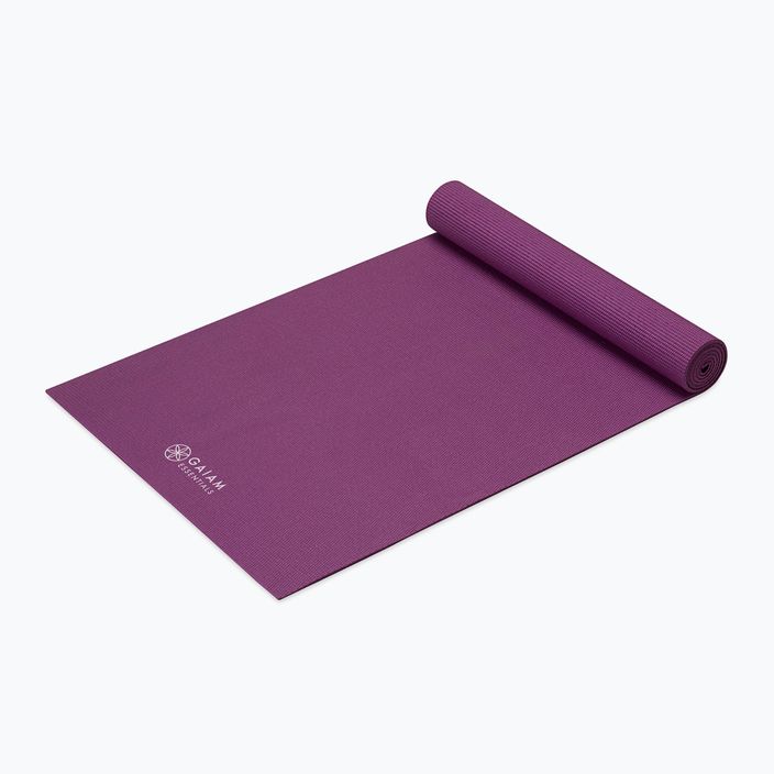 Covoraș de yoga Gaiam Essentials 6 mm mov 63314 2