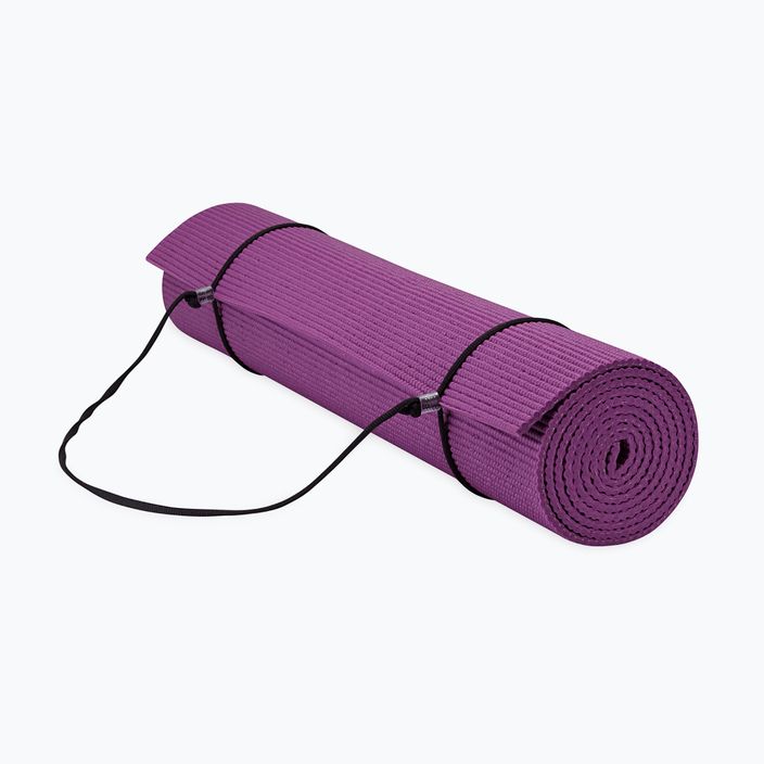 Covoraș de yoga Gaiam Essentials 6 mm mov 63314 5