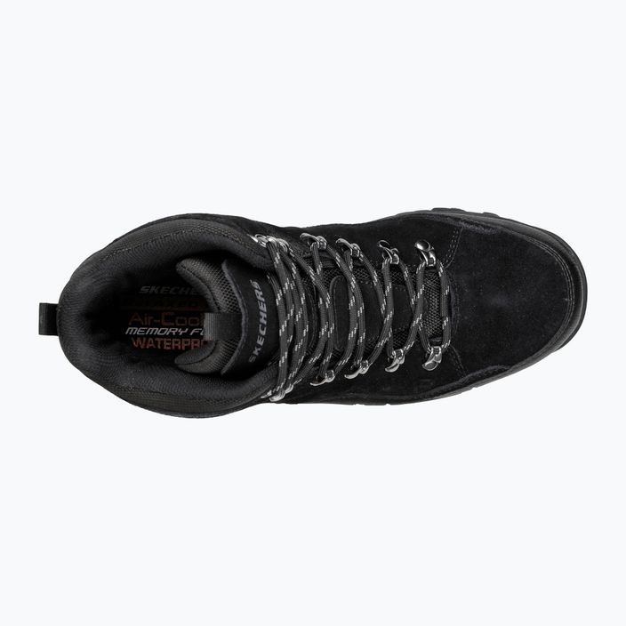 SKECHERS Relment Pelmo negru pantofi de trekking pentru bărbați 11