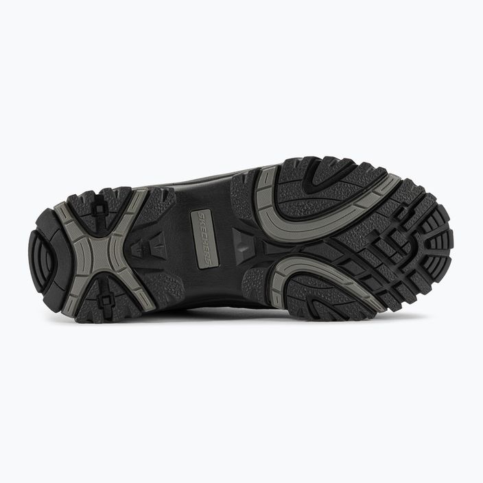 SKECHERS Relment Pelmo negru pantofi de trekking pentru bărbați 5