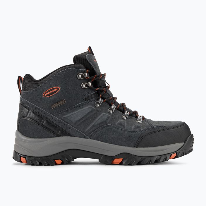 Pantofi de trekking pentru bărbați SKECHERS Relment Pelmo gri pentru bărbați 2
