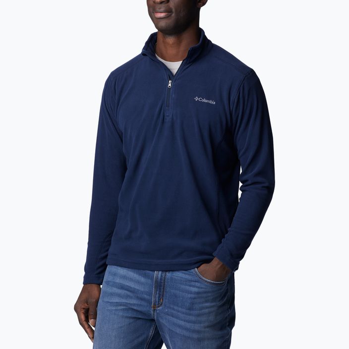 Columbia Klamath Range II bluză fleece pentru bărbați albastru marin 1352472 4