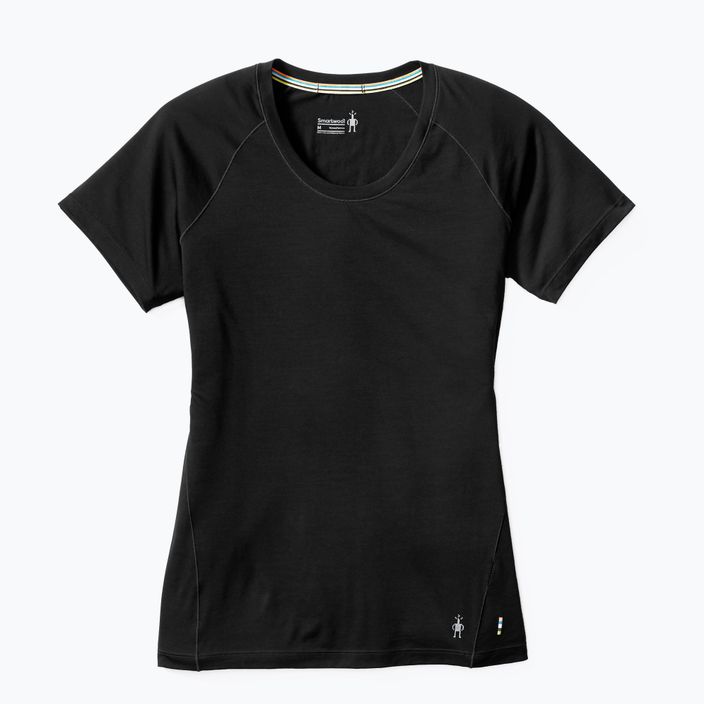Tricou termic cu mânecă lungă pentru femei Smartwool Merino 150 Baselayer Short Sleeve Boxed, negru, 17253-001-XS 4