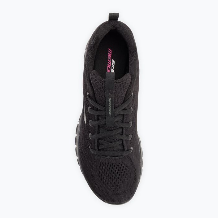Pantofi de antrenament pentru femei SKECHERS Graceful Get Connected negru 6