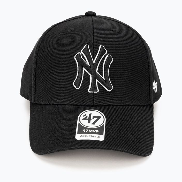 47 Brand MLB MLB New York Yankees MVP SNAPBACK baseball cap negru 4