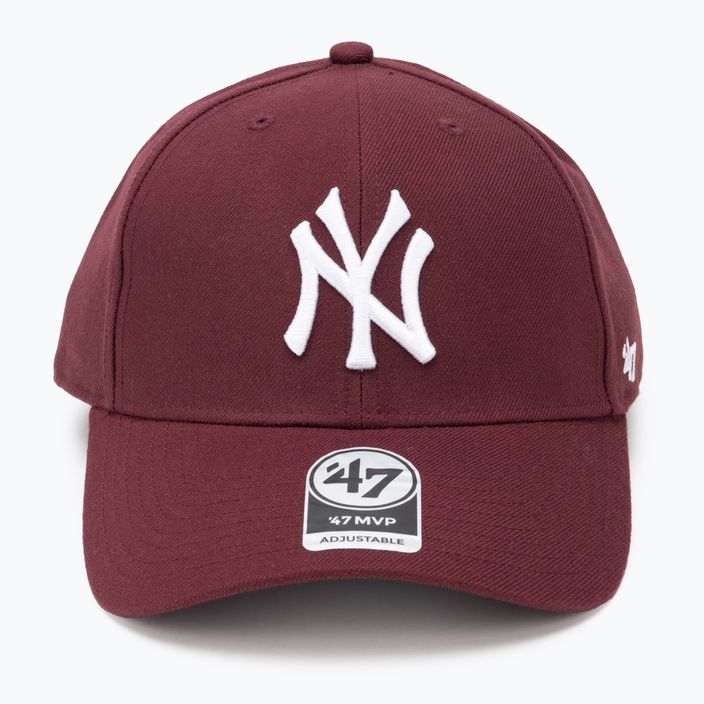 47 Brand MLB MLB New York Yankees MVP MVP SNAPBACK maro închis șapcă de baseball maro închis 4