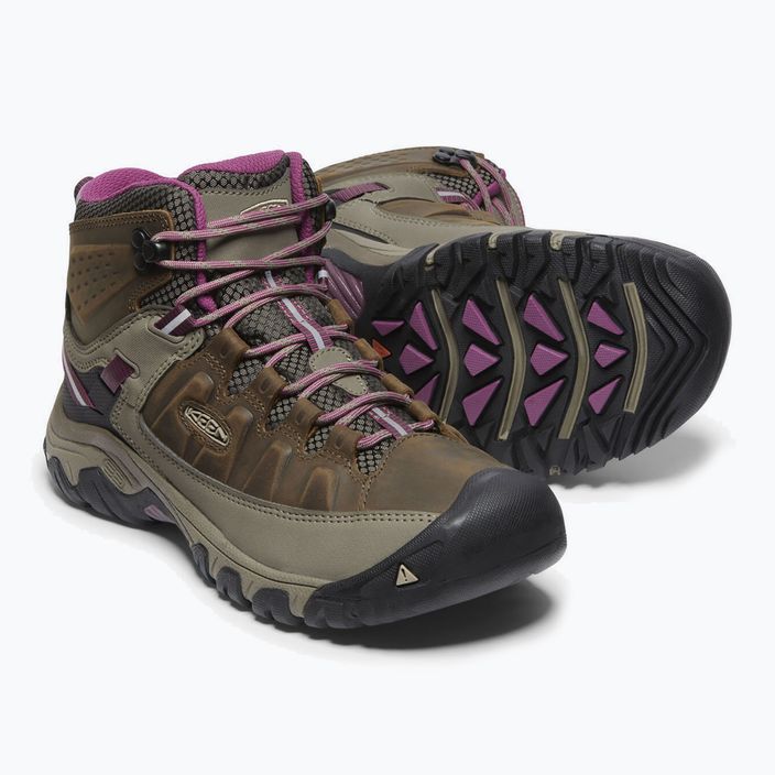 Pantofi de trekking pentru femei KEEN Targhee III Mid gri 1023040 13