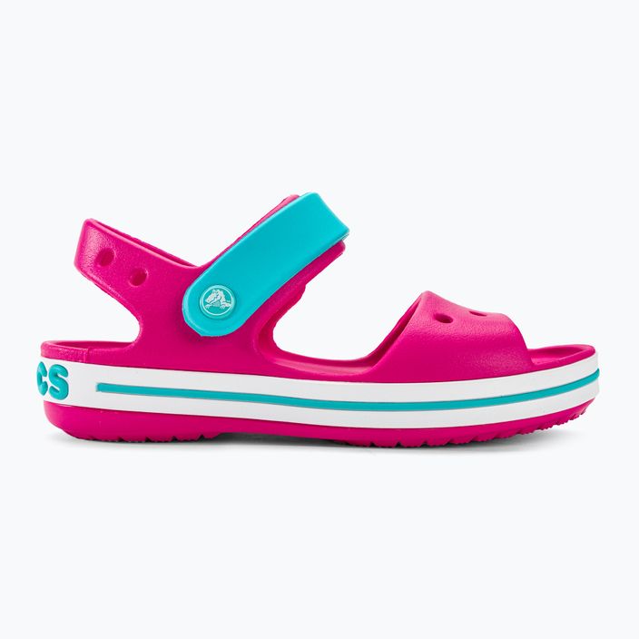 Crocs Crockband Sandale pentru copii roz bomboane/pool 2
