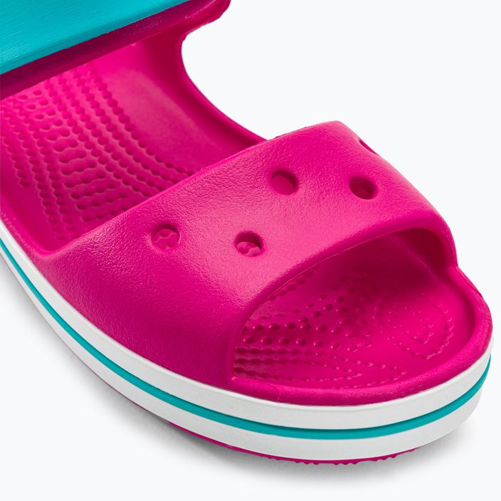 Crocs Crockband Sandale pentru copii roz bomboane/pool 7