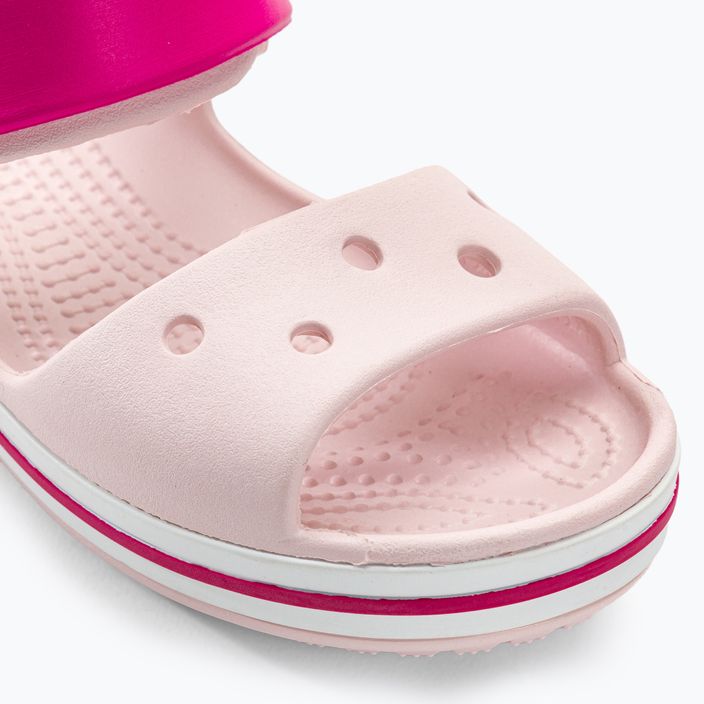 Crocs Crockband Sandale pentru copii abia roz/roz dulce 7