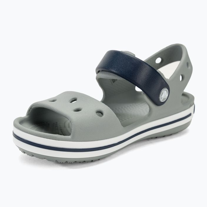 Crocs Crockband Sandale pentru copii gri deschis/marin 7