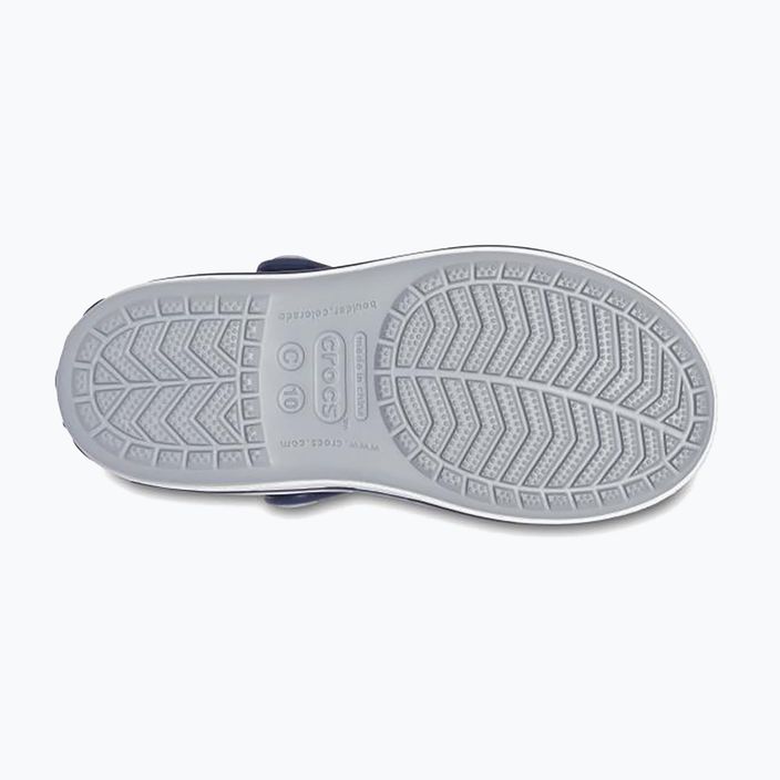 Crocs Crockband Sandale pentru copii gri deschis/marin 13