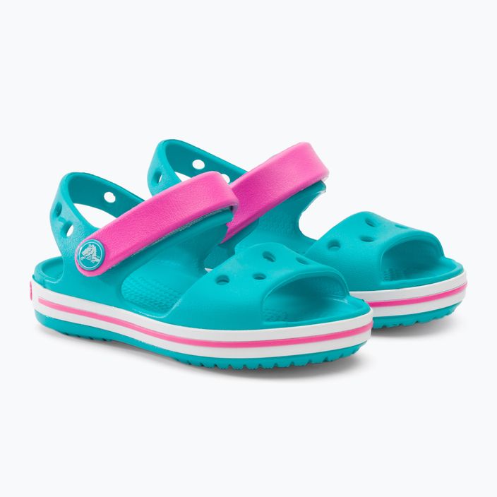 Crocs Crockband Sandale pentru copii digital aqua 4