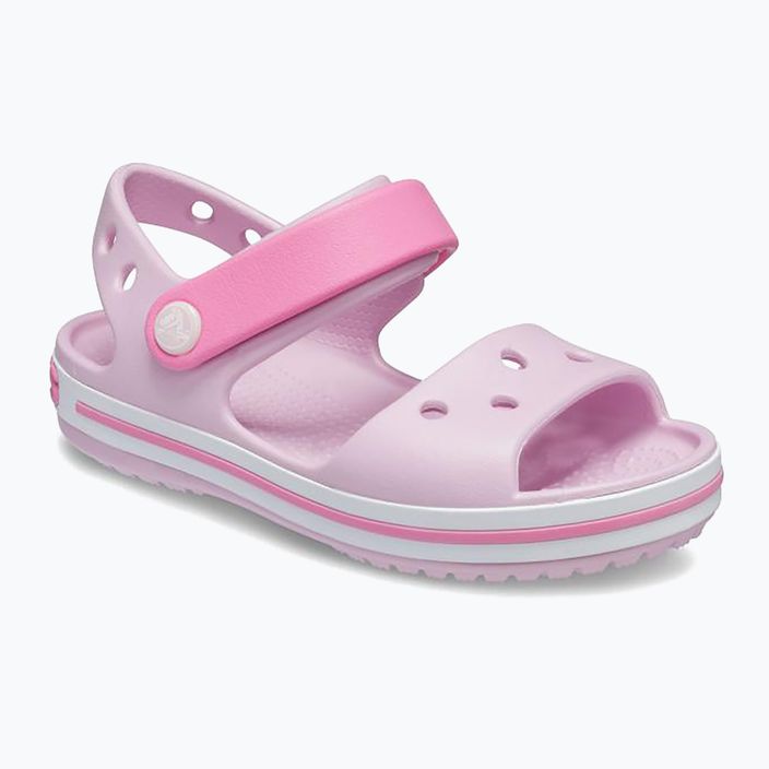 Crocs Crockband Sandale pentru copii balerină roz 8