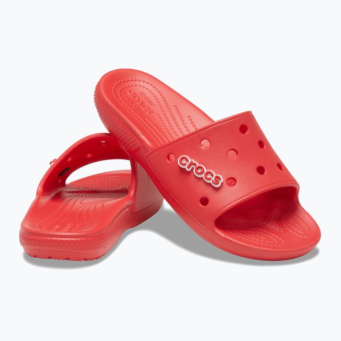 Crocs Classic Crocs Slide roșu 206121-8C1 flip-flops 13