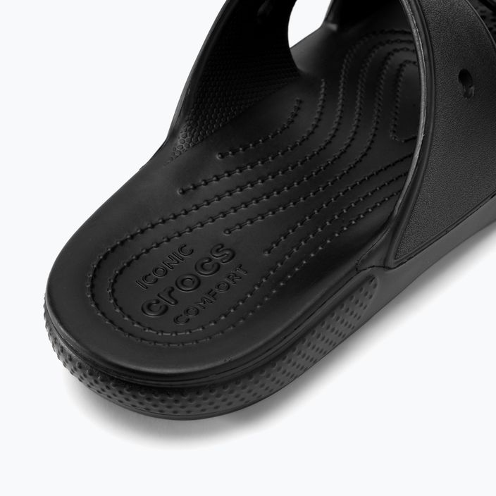 Papuci de baie Crocs Classic Sandal negru pentru bărbați 9