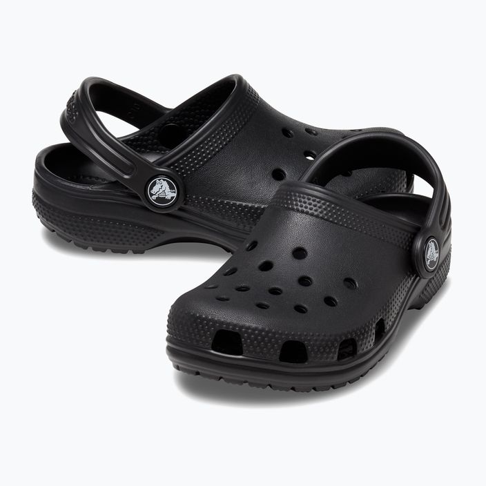 Șlapi pentru copii Crocs Classic Kids Clog negru 206991 3