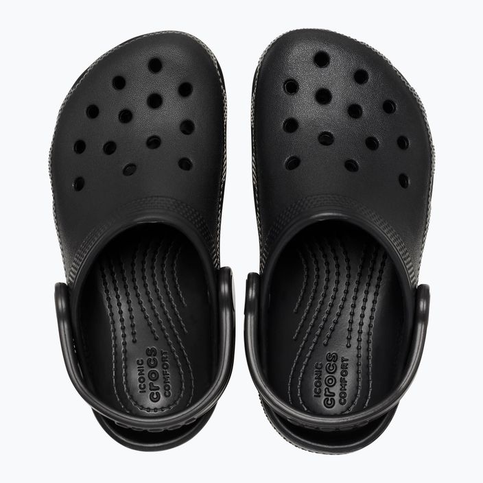 Șlapi pentru copii Crocs Classic Kids Clog negru 206991 5