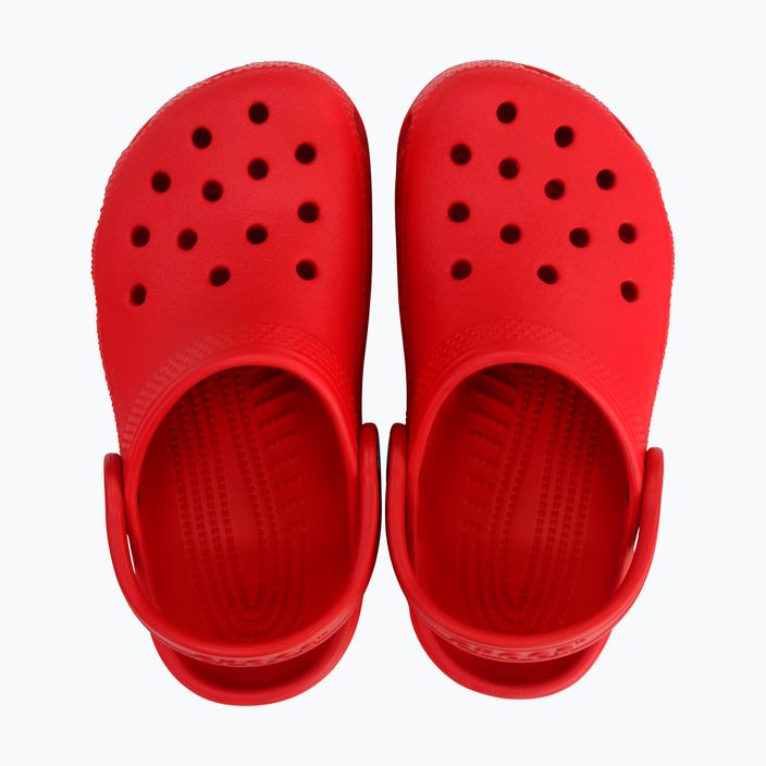 Șlapi pentru copii Crocs Classic Kids Clog roșu 206991 5
