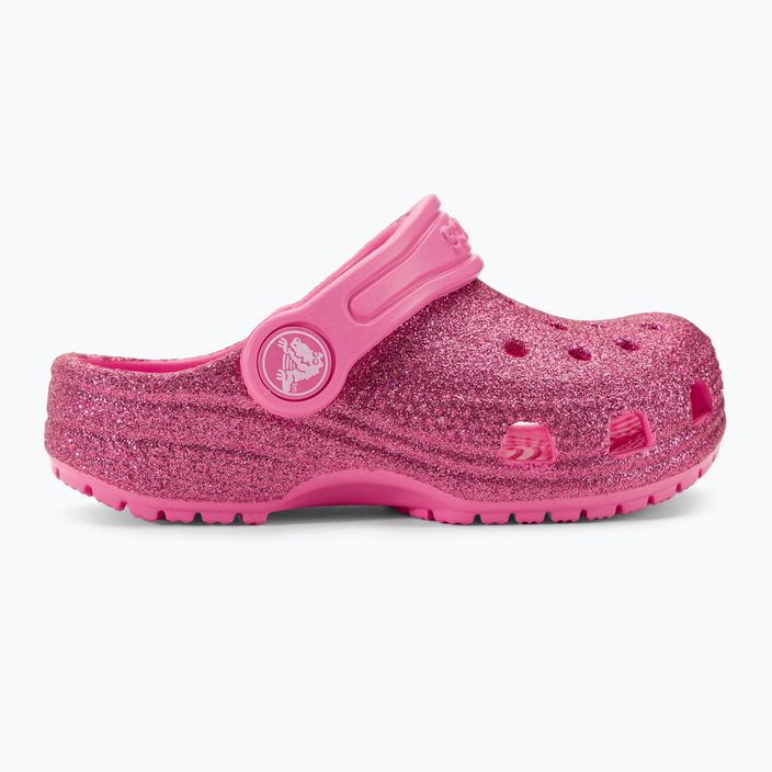 Crocs Classic Glitter Clog T roz limonadă roz pentru copii flip-flops pentru copii 3