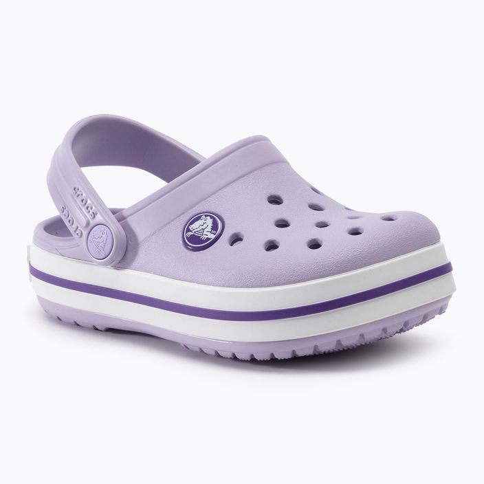 Papuci pentru copii Crocs Crocband Clog lavender/neon 2