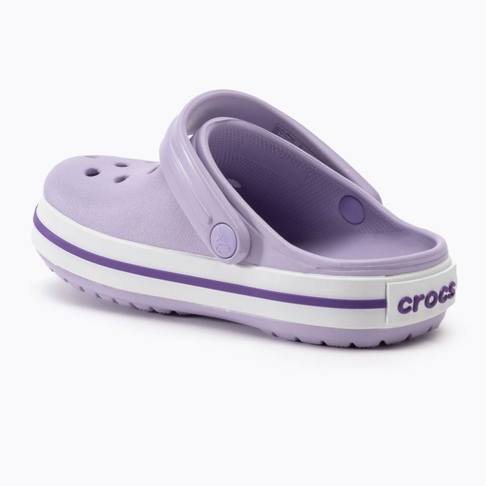 Papuci pentru copii Crocs Crocband Clog lavender/neon 4