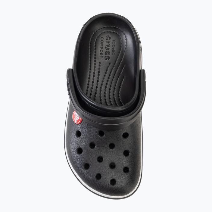 Papuci pentru copii Crocs Crocband Clog Kids black 6