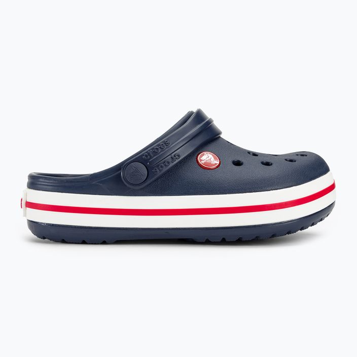 Papuci pentru copii Crocs Crocband Clog navy/red 3