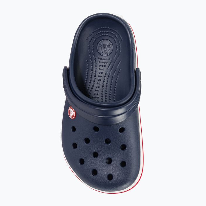 Papuci pentru copii Crocs Crocband Clog navy/red 7