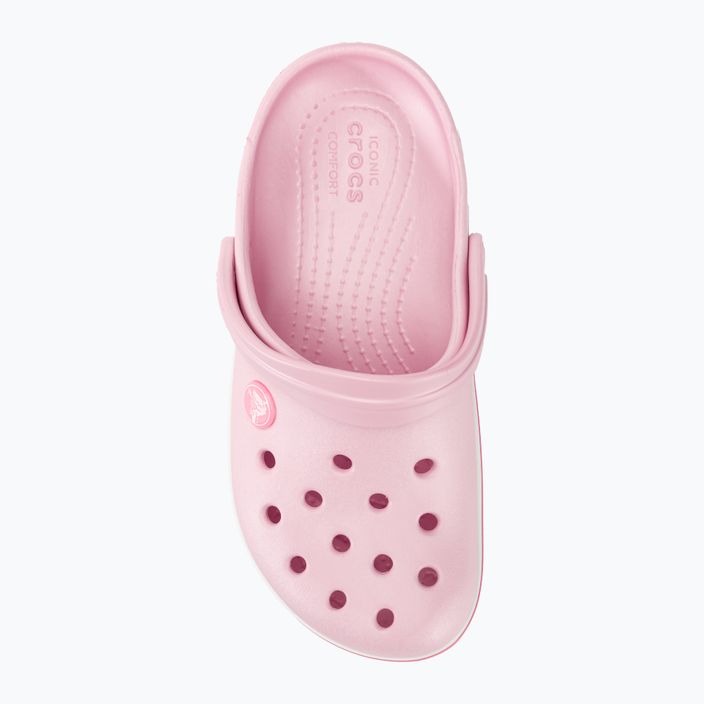 Papuci pentru copii Crocs Crocband Clog ballerina pink 7