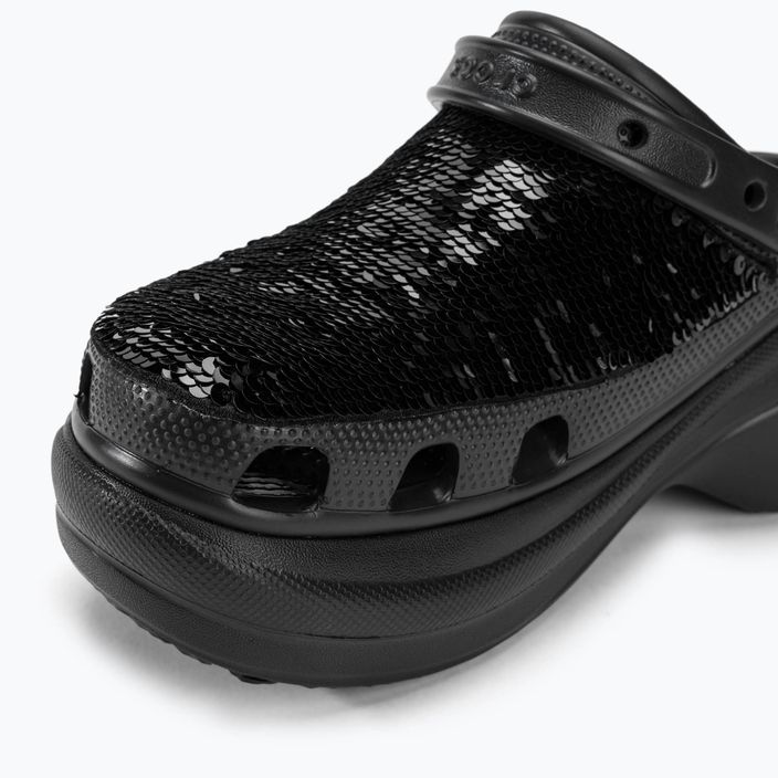 Crocs Classic Bae Sequin negru/multi flip-flops pentru femei Crocs Classic Bae Sequin negru/multi 10