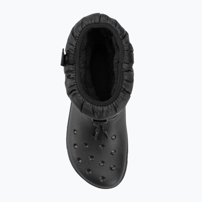 Crocs Classic Neo Puff Luxe cizme de zăpadă pentru femei negru 5