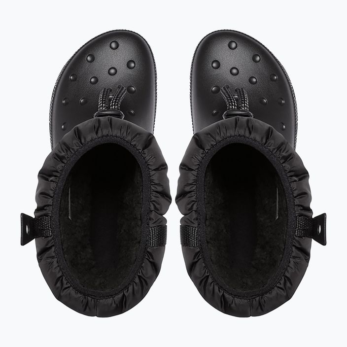 Crocs Classic Neo Puff Luxe cizme de zăpadă pentru femei negru 11