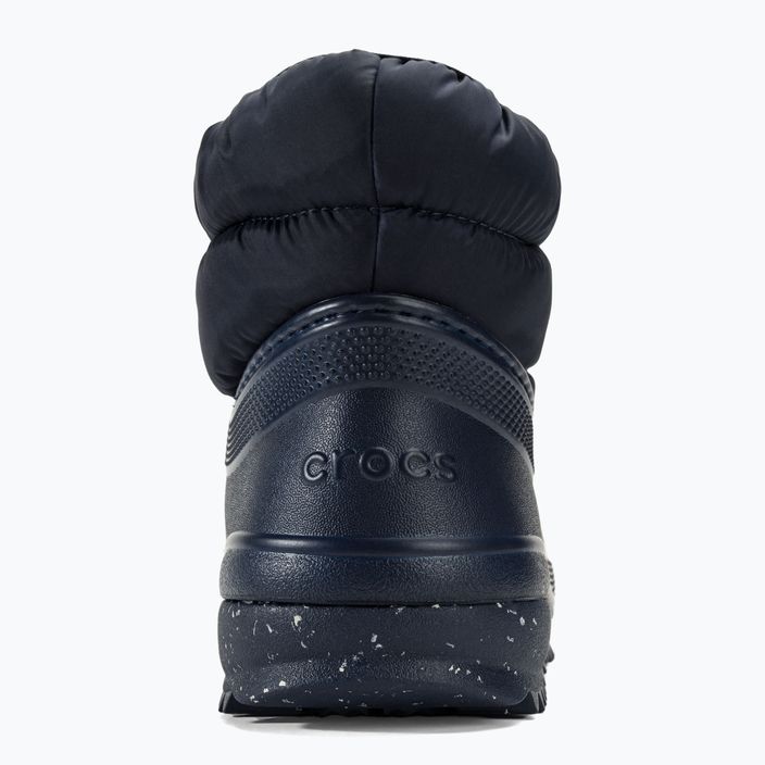 Cizme de zăpadă pentru femei Crocs Classic Neo Puff Shorty navy 6