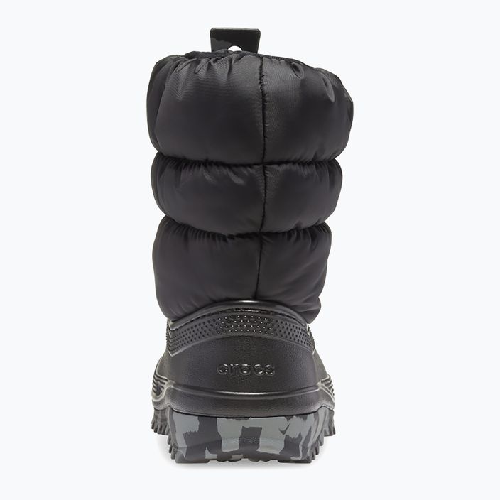 Cizme de zăpadă Crocs Classic Neo Puff junior negru 10
