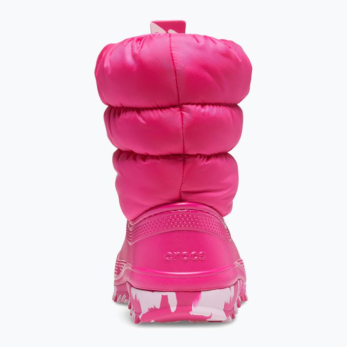 Crocs Classic Neo Puff Neo Puff bomboane roz junior cizme de zăpadă 10