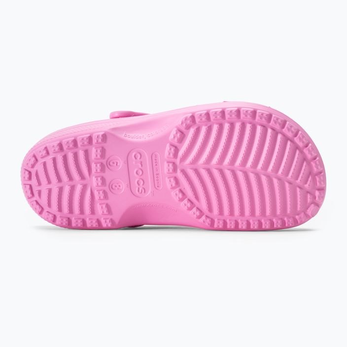 Șlapi Crocs Classic taffy roz pentru bărbați Crocs Classic taffy pink flip-flops 6