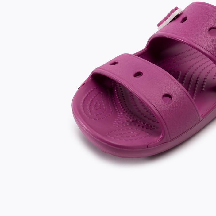 Femeile Crocs Classic Sandal fuchsia de distracție pentru femei flip-flops de distracție 7